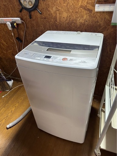 I1603 AQUA アクア　5kg 2017年　縦型洗濯機