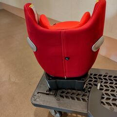 【現地引取のみ】Cybex sirona サイベックス シローナ チャイルドシート 回転式 対面 赤 リクライニング ISO -FIX 分離しませんの画像
