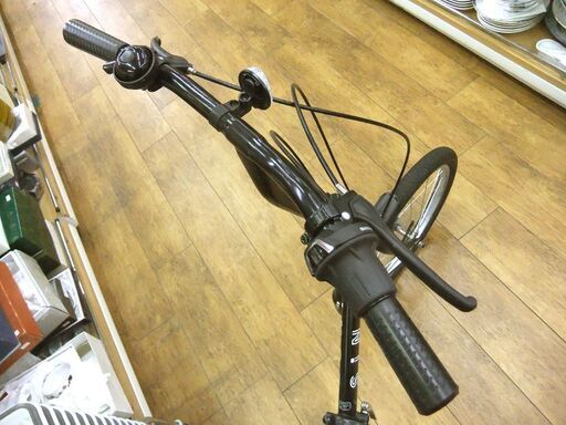 自転車 折りたたみ自転車 SINCE 20インチ シマノ6段変速 ブラック 中古