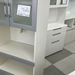 ★リユースのサカイ千葉中央店★  レンジ台 グレー H180×D41×W70 クリーニング済み TC4644の画像