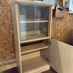 I1605 4段食器棚　キッチンボード　キャビネット　の画像