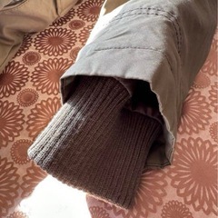着心地いいファー付きダウンの画像