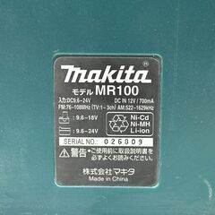 店頭引き渡し 中古 makita マキタ 充電式ラジオ MR100 動作確認済み の画像