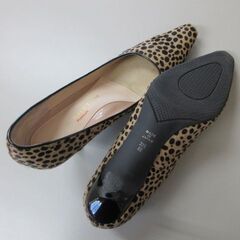 ▽ NEORHYTHM ヒョウ柄パンプス 22.5cm ネオリズムの画像