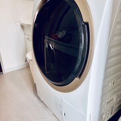 Panasonicパナソニック　11k ドラム式洗濯機　NA-VX9900L 乾燥6k 2018年式の画像