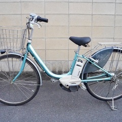  {受付中}🔴⭐️超特価⭐🔴電動自転車 ブリヂストン 26インチ アシスト 1人乗り 082703の画像