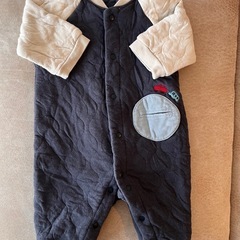 新生児-3ヶ月 冬用ベビー服 4枚セットの画像