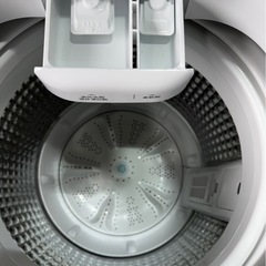 I1701 Haier  ハイアール　5.5kg 2022年　縦型洗濯機　正面傷あり　の画像