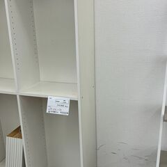 ★リユースのサカイ千葉中央店★  本棚 ホワイト H180×D30×W90 クリーニング済み TC4650の画像
