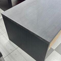 ★リユースのサカイ千葉中央店★  ローテーブル ブラック H38×D50×W119 クリーニング済み TC4651の画像