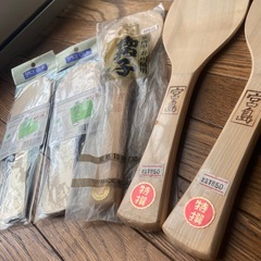 しゃもじ5本　木杓子　一応全部新品ですの画像