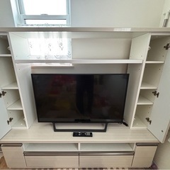 テレビ台/テレビの画像