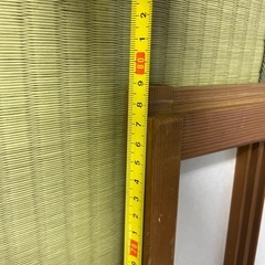 ◆解体予定・昭和レトロのミニ障子（建具）２枚で1000円　アンティークの画像