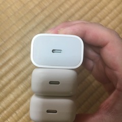 【最短取引可能な方】純正USB　TYPE-C 電源アダプターセットの画像