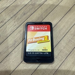 中古品　Nintendo Switch用　フットボクシング　2 ソフトの画像