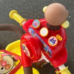 アンパンマン　三輪車　サンシェードつきの画像