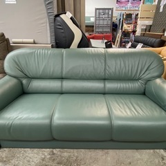 【愛品館 江戸川店 】合皮 3Pソファの画像