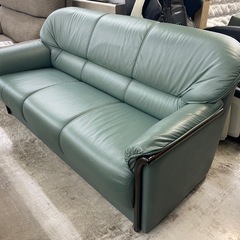 【愛品館 江戸川店 】合皮 3Pソファの画像