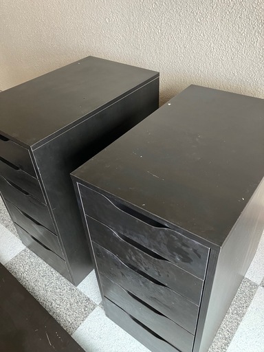 【IKEA】デスク キャビネット セット  定価2万4千円の品  LAGKAPTEN ラグカプテン / ALEX アレクス