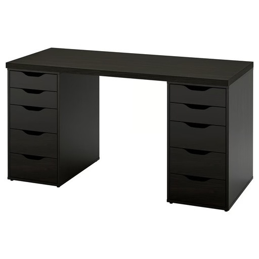 【IKEA】デスク キャビネット セット  定価2万4千円の品  LAGKAPTEN ラグカプテン / ALEX アレクス