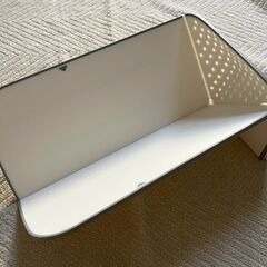 Joseph Joseph 食洗器対応 水切り 一体型 まな板 リンス&チョップ プラスホワイトの画像