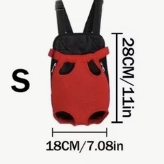 犬　バックキャリアの画像