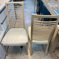 【愛品館 江戸川店 】伸長式ダイニングテーブル5点セット SHIGIYAMA（シギヤマ家具）の画像