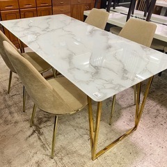【愛品館 江戸川店 】ダイニングテーブル5点セット Franc franc（フランフラン）の画像