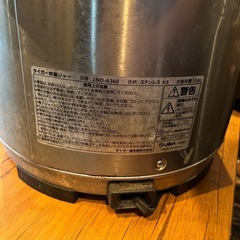 タイガー 炊飯器   JNO-A360 現状渡しの画像