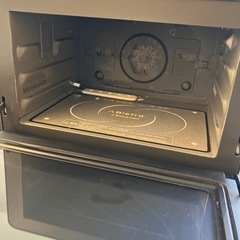 K2509-224 Panasonic スチームオーブンレンジ NE-R3300 2010年製 マホガニーレッド　キズ汚れ有りの画像