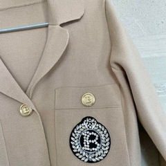 カーディガン　ニットジャケット　高品質の画像