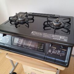 パロマ　ガスコンロ　IC-735WA-R　説明書ありの画像