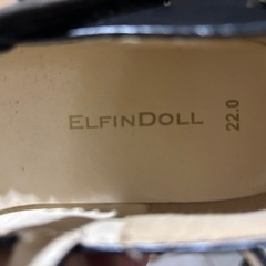 22cm ELFINDOLLフォーマルシューズの画像