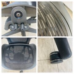 【ジモティー割引で最大15％OFF⭐️】Herman Miller アーロンチェア オフィスチェアの画像