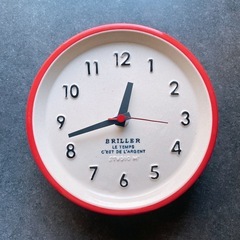 【briller】ウォールクロック　
時計 壁掛け 置時計 おしゃれ オシャレ 陶器 送料無料 briller ブリエ　スタジオエムの画像
