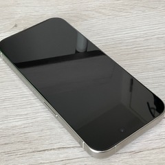 iPhone 15 pro 128GB SIMフリー ホワイトチタニウムの画像