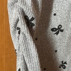 リボン柄ワンピの画像