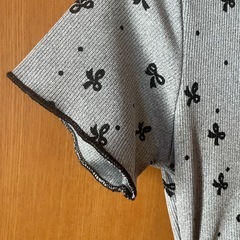 リボン柄ワンピの画像