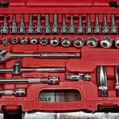 【中古】アストロプロダクツ ツールセット ※コンビネーションレンチ12mm欠品【ハンズクラフト佐賀】の画像