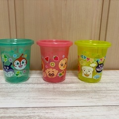 新品未使用 アンパンマン ミニカップ 3個セット クレーンゲーム獲得品❁¨̮の画像