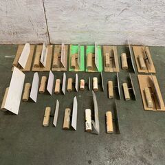 左官ゴテ 22点 まとめ まとめ売り 大容量  大工道具 塗装 補修 DIY プロ用工具 種類豊富 リフォーム 現場 ① A0419の画像