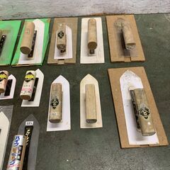 左官ゴテ 22点 まとめ まとめ売り 大容量  大工道具 塗装 補修 DIY プロ用工具 種類豊富 リフォーム 現場 ① A0419の画像