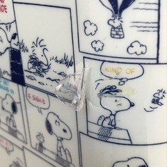 スヌーピー　キャリーケース　コミック柄（鍵無し）の画像