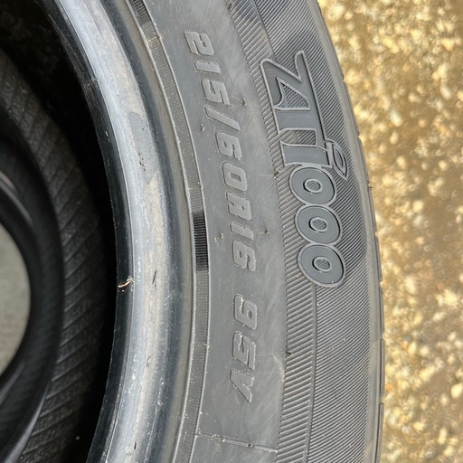 215／60R16夏タイヤ４本