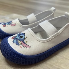 スティッチ上履きの画像