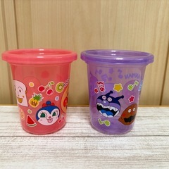 新品未使用 アンパンマン ミニカップ 2個セット クレーンゲーム獲得品❁¨̮の画像