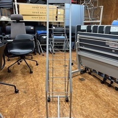 新品　カタログスタンド パンフレットラックの画像