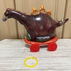 新品未使用 恐竜 きょうりゅう おさんぽコロコロ❁¨̮の画像