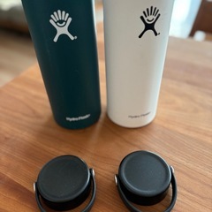 【中古品】ホワイト/Hydro Flask  水筒10oz（1.18L）の画像