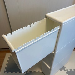 キッチン　ゴミ箱　カラーボックス　すきま収納の画像